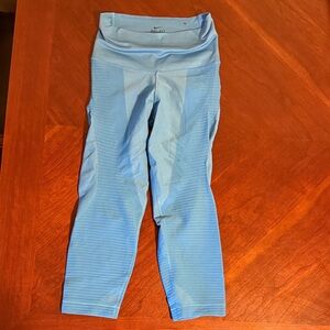Nike Light Blue Workout Leggings